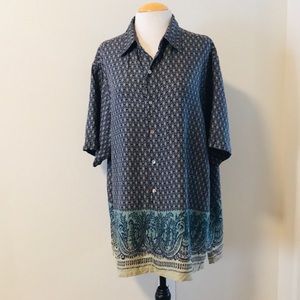 Alfani 100% Silk men’s shirt